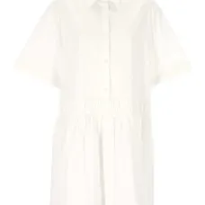 Поплиновое платье мини