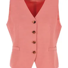 Жилет на пуговицах