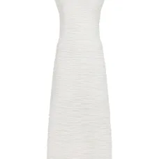 Фактурное платье миди Laura без рукавов