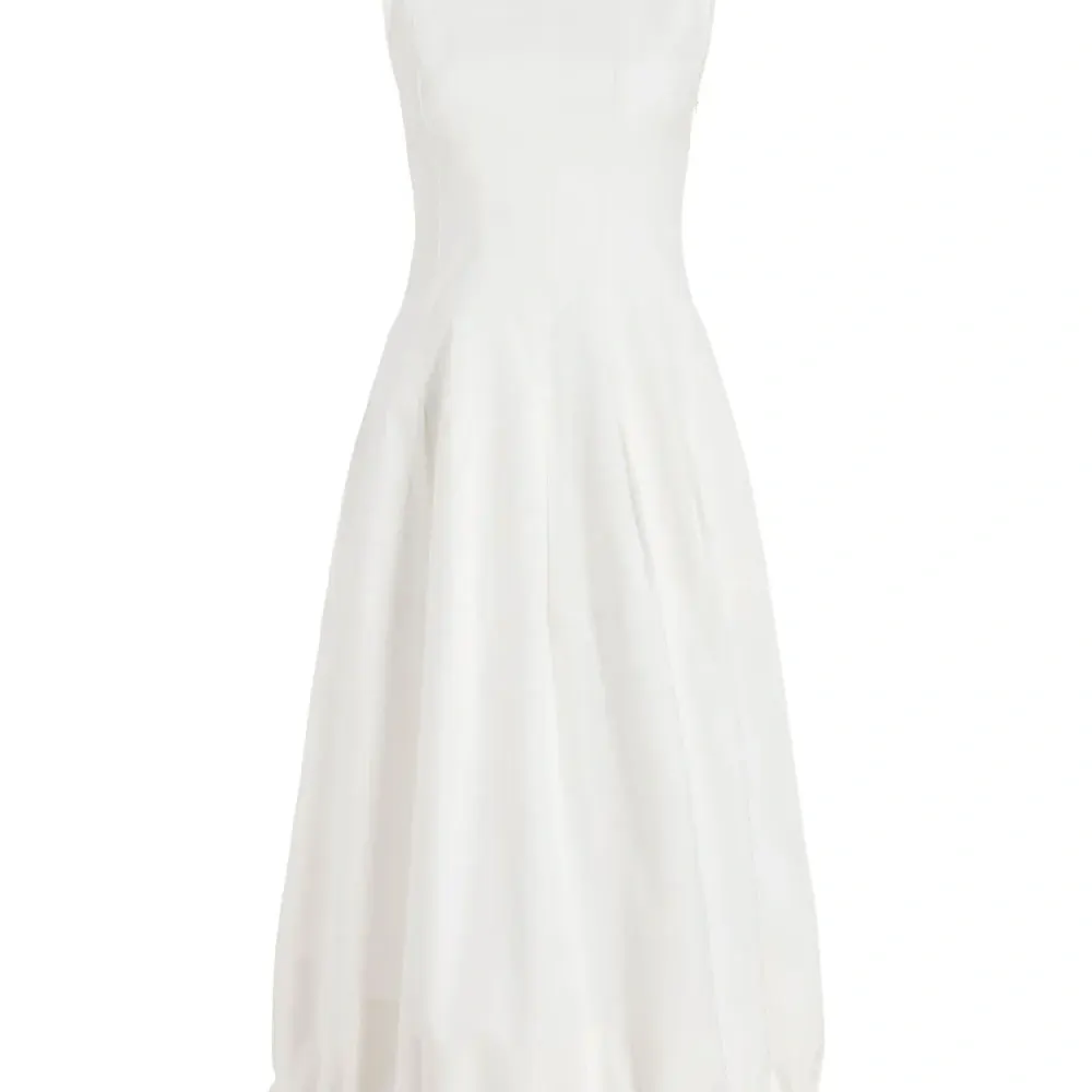 платье без рукавов с кулиской