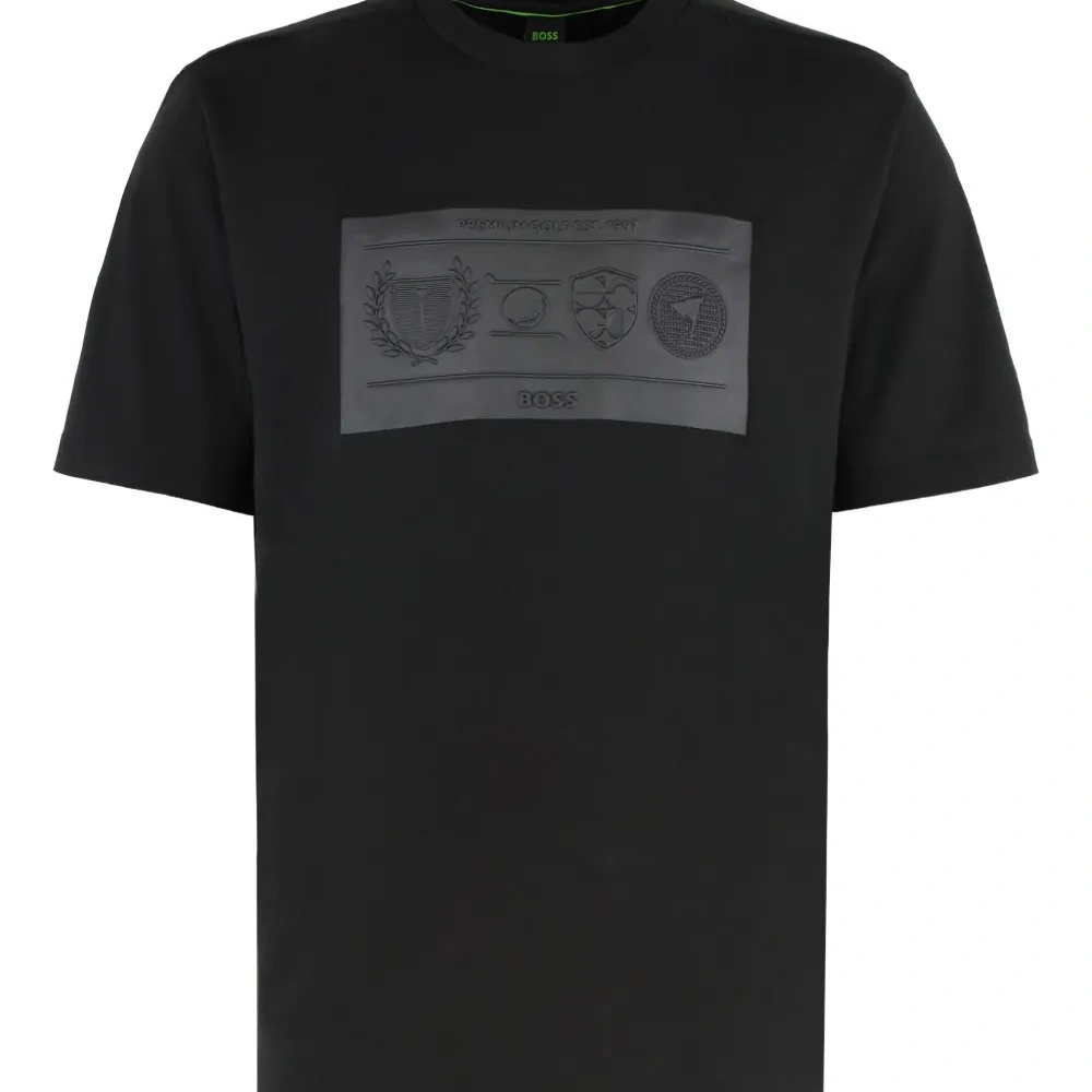 Футболка с круглым вырезом