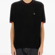 футболка Alex с контрастной строчкой