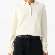 Рубашка поло в рубчик Рубашка поло в рубчик