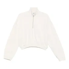 Свитшот на молнии до половины