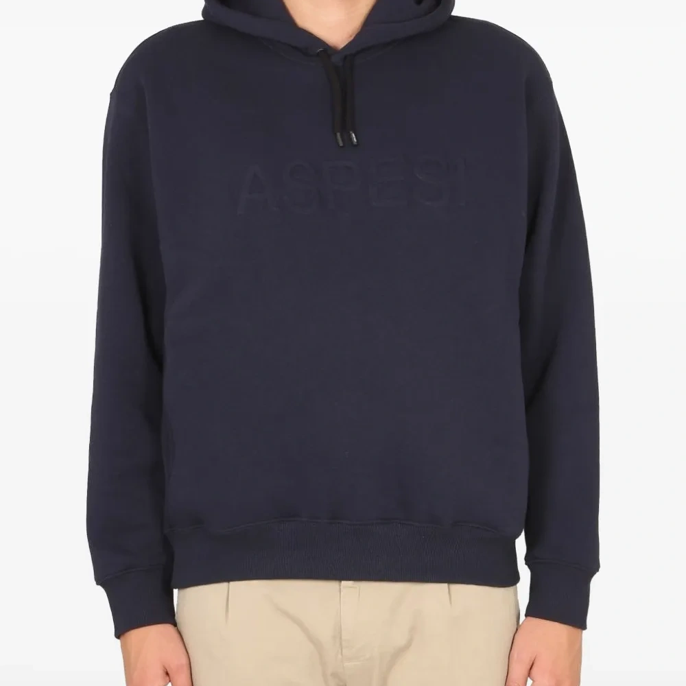 Худи с тисненым логотипом