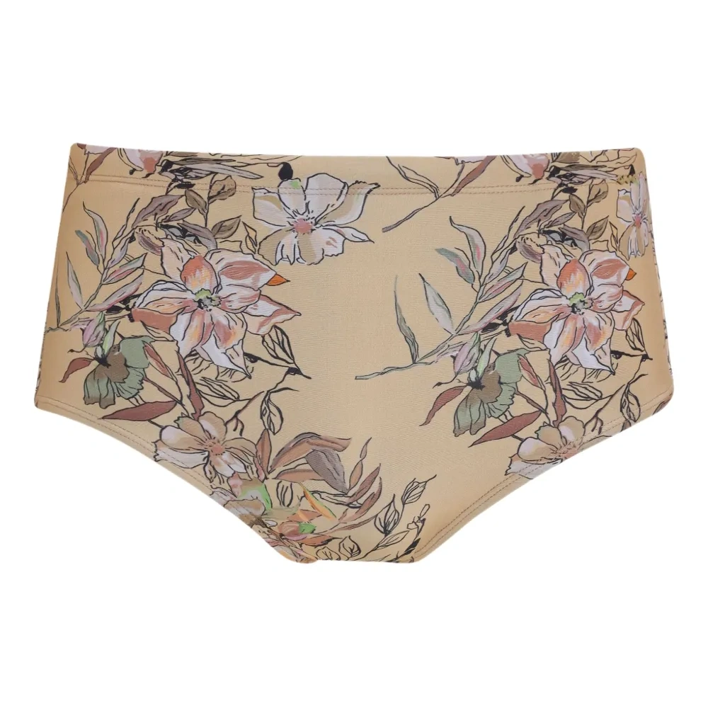 Плавки-шорты с цветочным принтом