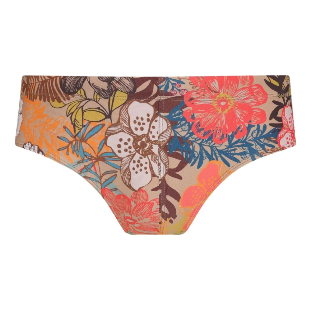 Плавки-брифы с цветочным принтом