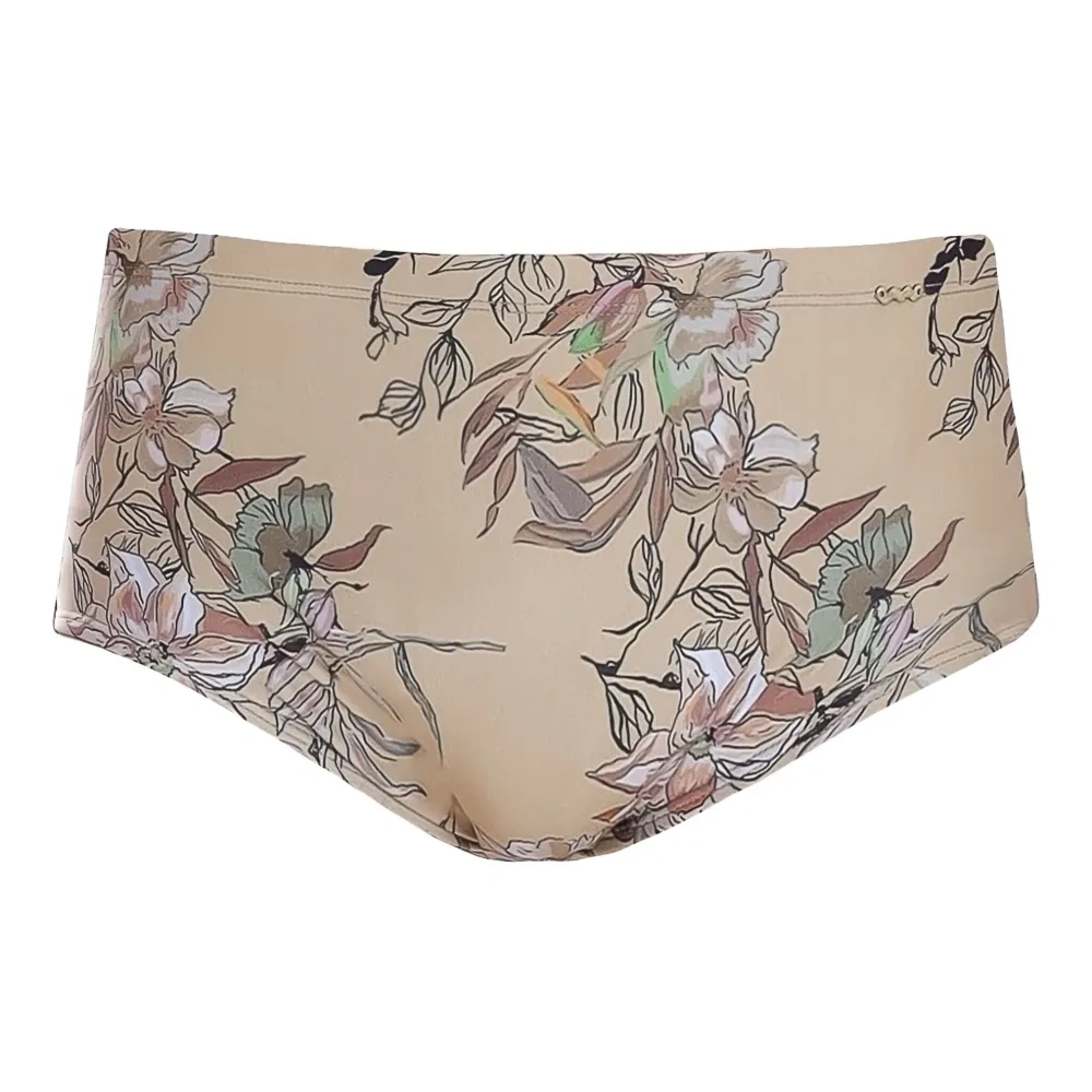 Плавки-брифы с цветочным принтом