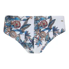 Плавки-брифы с цветочным принтом