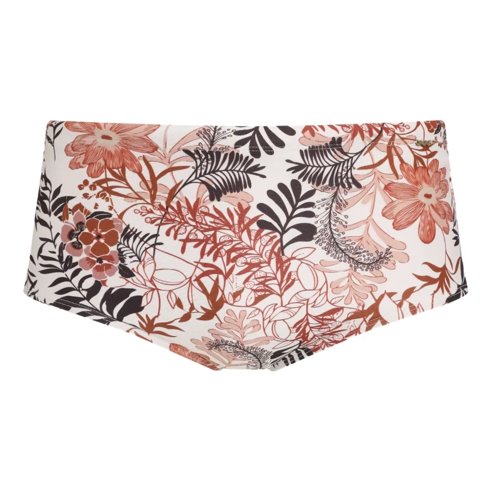 Плавки-шорты с цветочным принтом