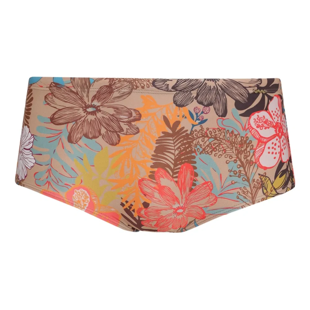 Плавки-брифы с цветочным принтом