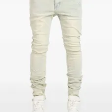 джинсы с вышитым логотипом джинсы с вышитым логотипом