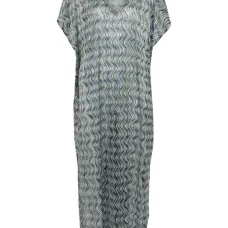 Платье с V-образным вырезом