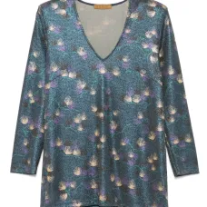 Топ с принтом