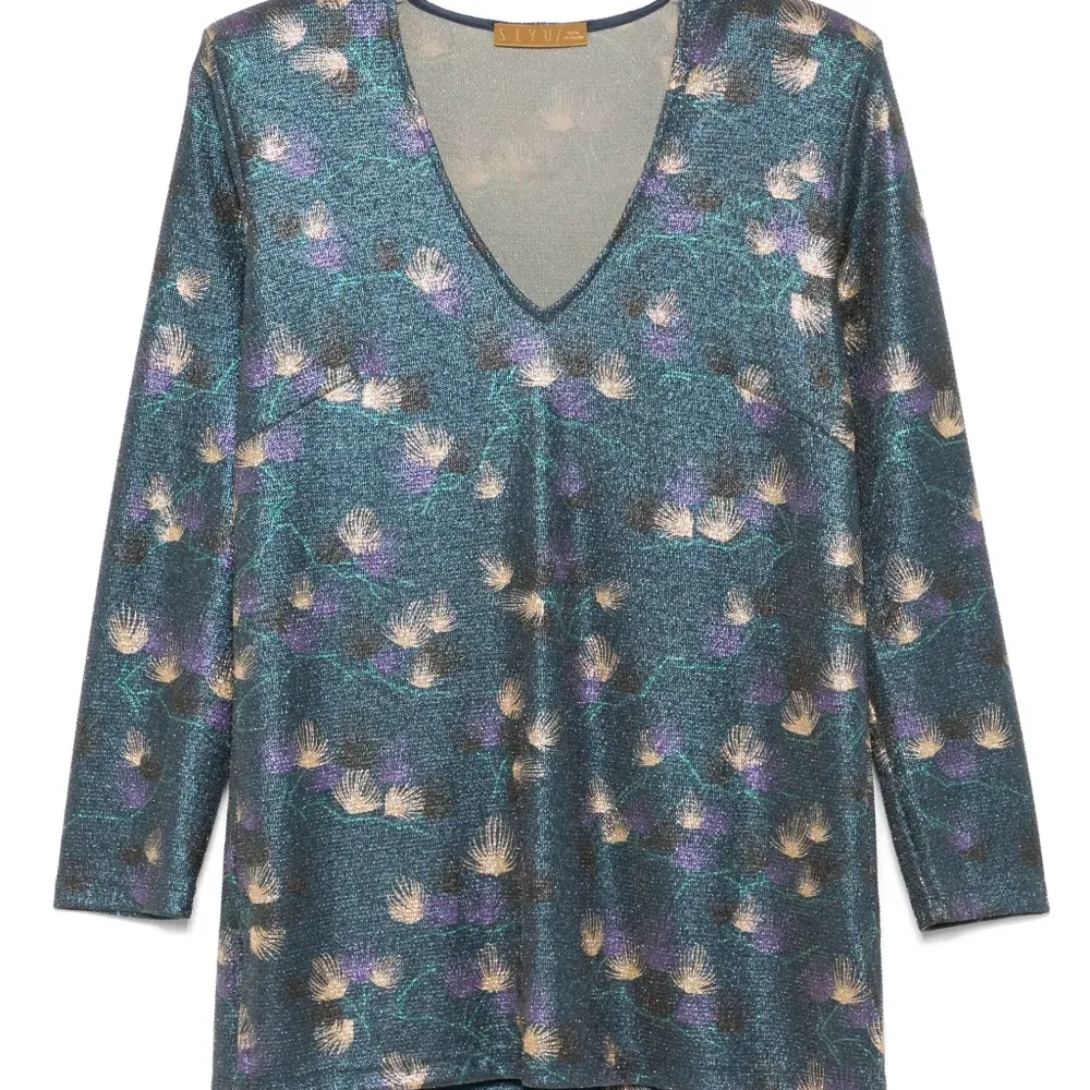 Топ с принтом