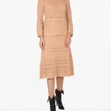 Свитер в технике кроше