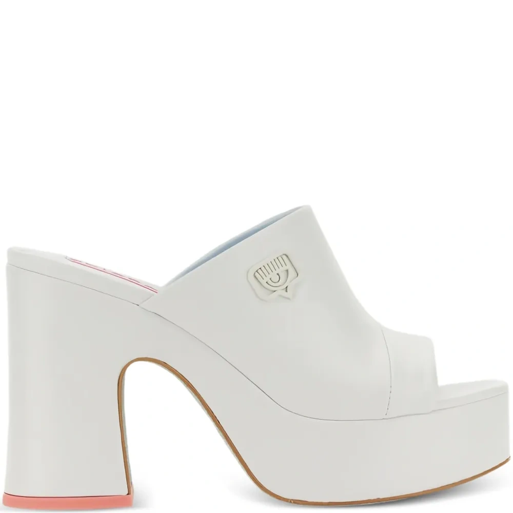 Мюил на платформе с декором Eyelike