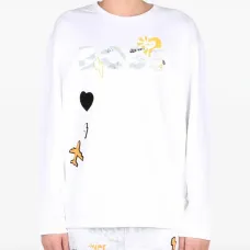 Толстовка с графичным принтом