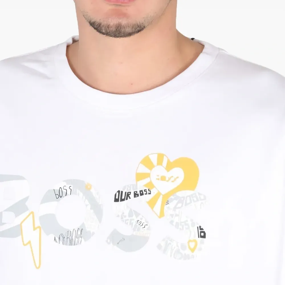 Толстовка с графичным принтом