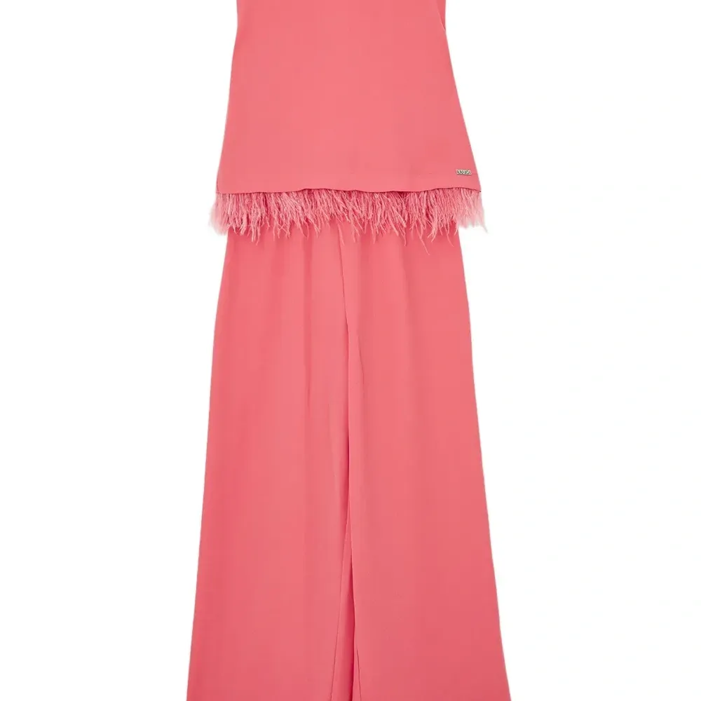 Комбинезон с бахромой