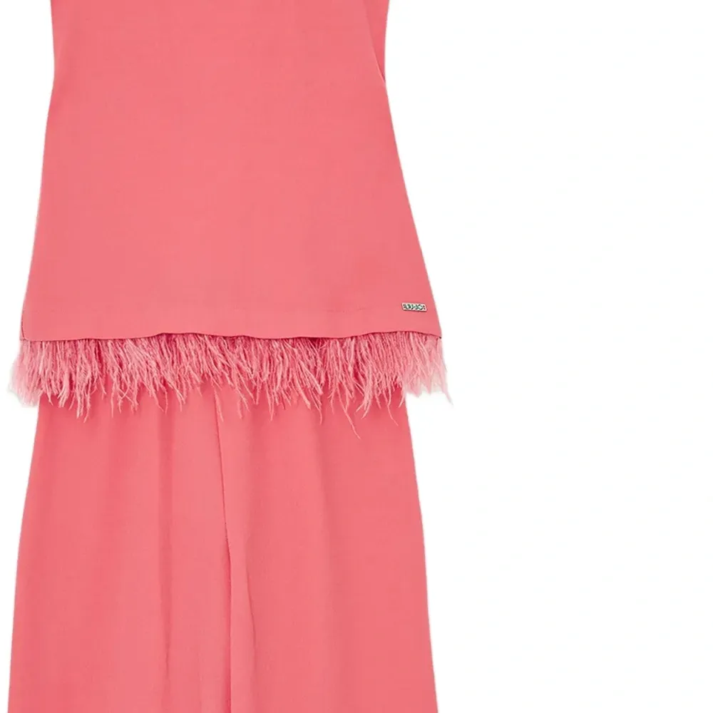 Комбинезон с бахромой