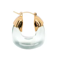 Маленькие серьги-кольца