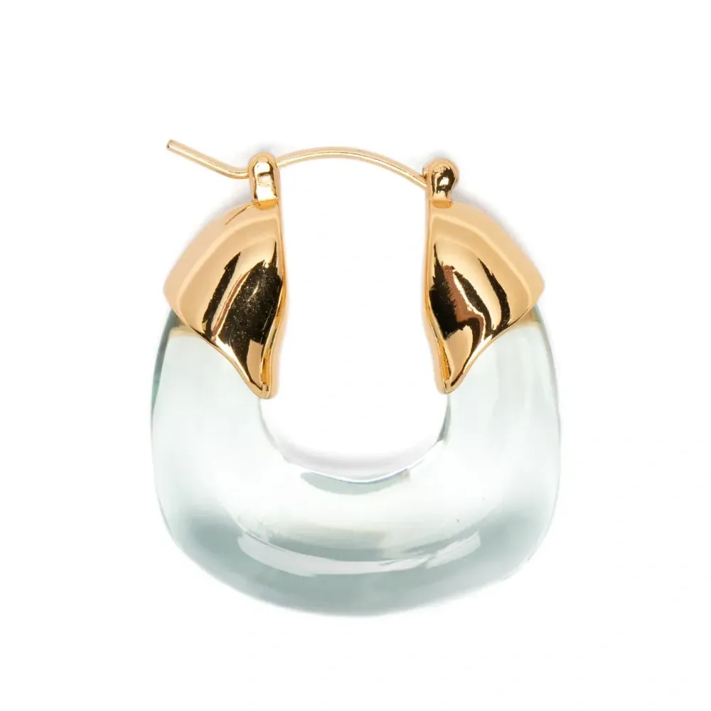 Маленькие серьги-кольца