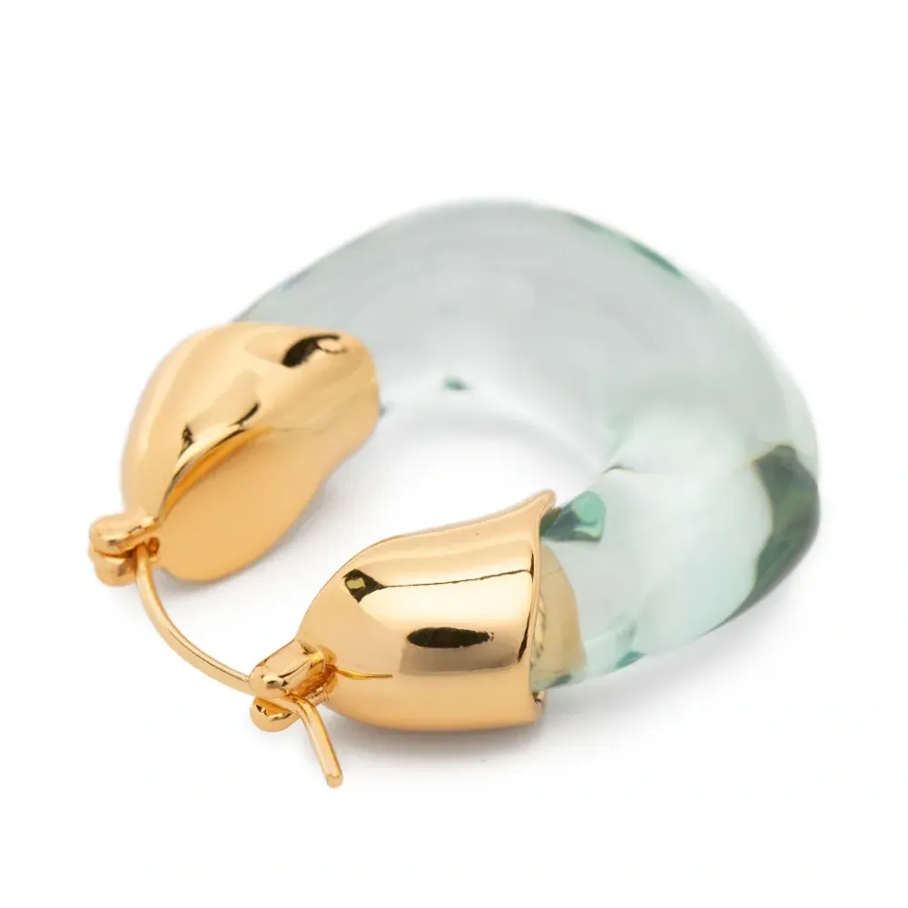 Маленькие серьги-кольца