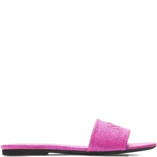 сандалии с тисненым логотипом сандалии с тисненым логотипом