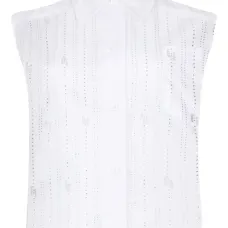 Рубашка со стразами