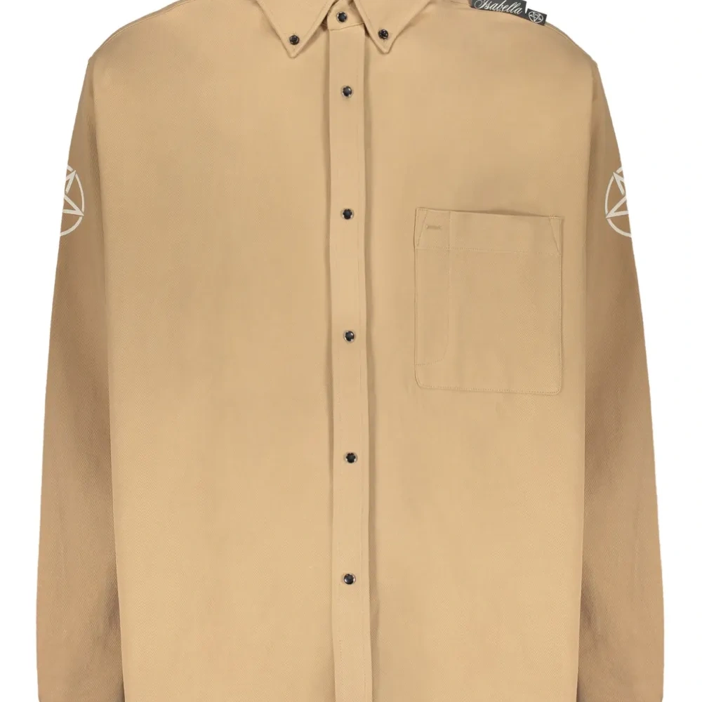 Рубашка с принтом