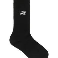 носки с вышитым логотипом