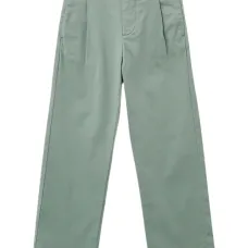 Широкие брюки со складками