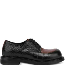 дерби с тиснением под кожу крокодила дерби с тиснением под кожу крокодила