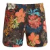 плавки-шорты с цветочным принтом