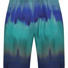 шорты с принтом тай-дай