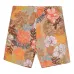 шорты с цветочным принтом