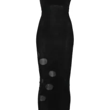 Трикотажное платье миди