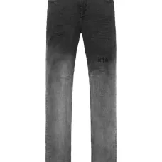 джинсы с эффектом потертости