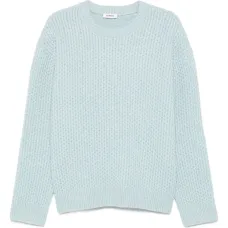 Свитер с круглым вырезом