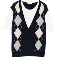 Топ из смесовой шерсти Топ из смесовой шерсти