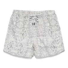 Плавки-шорты с графичным принтом