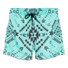 Плавки-шорты с графичным принтом