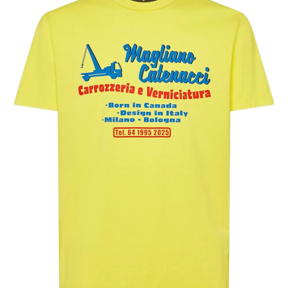 Футболка с принтом из коллаборации с Magliano