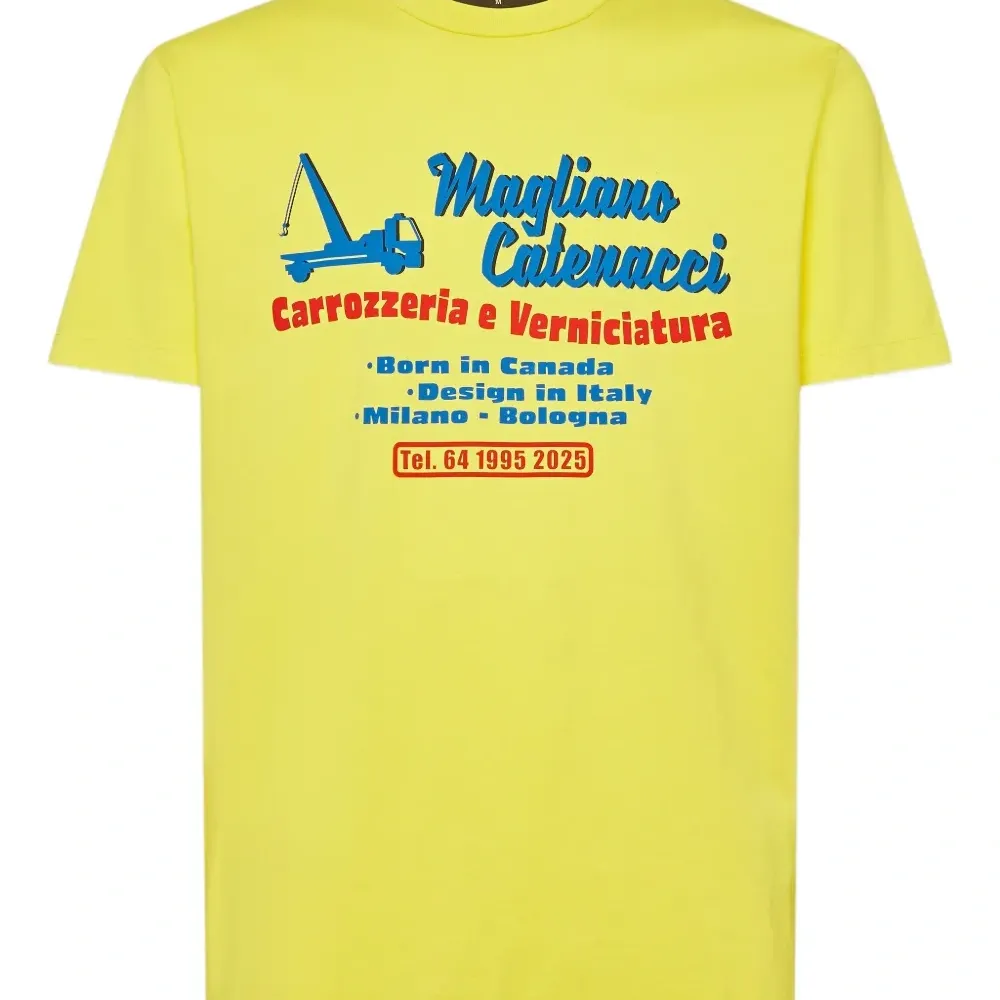 Футболка с принтом из коллаборации с Magliano