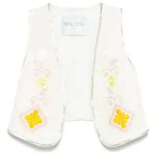 льняной жилет