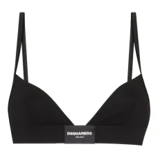 Бюстгальтер с нашивкой-логотипом