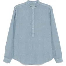 рубашка с воротником на пуговицах