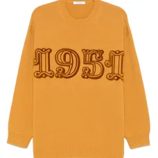 Свитер с круглым вырезом