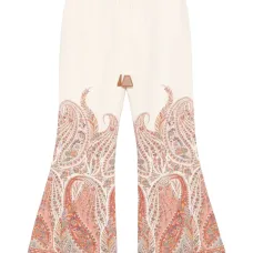 Брюки с принтом пейсли Брюки с принтом пейсли